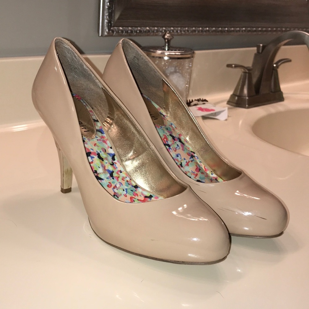 Nude heels